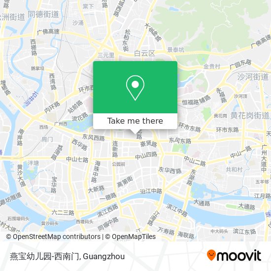 燕宝幼儿园-西南门 map