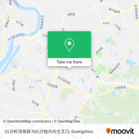 白沙村清泉路与白沙校兴街交叉口 map