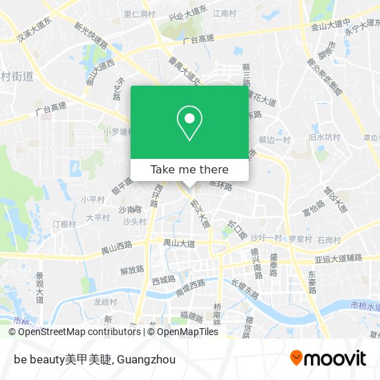 be beauty美甲美睫 map
