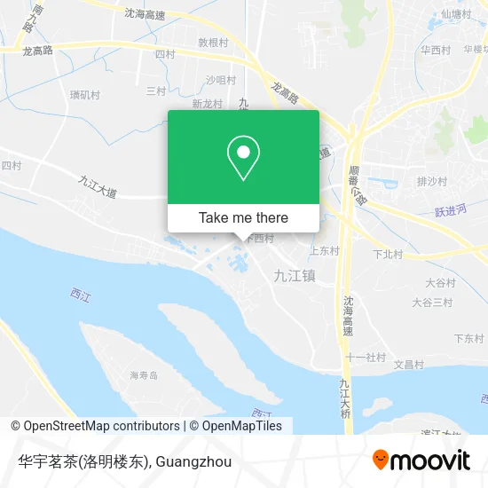 华宇茗茶(洛明楼东) map