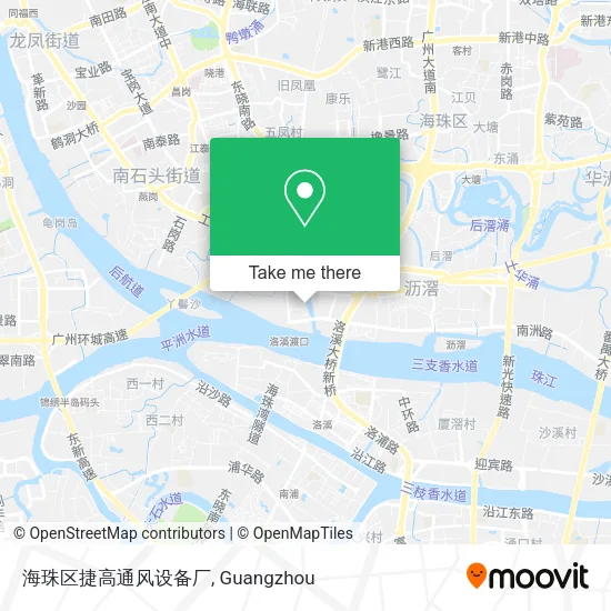 海珠区捷高通风设备厂 map