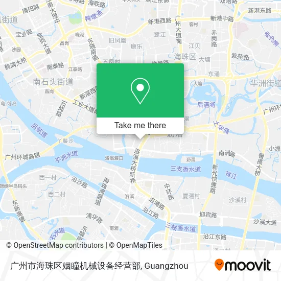 广州市海珠区姻瞳机械设备经营部 map