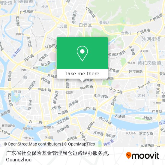广东省社会保险基金管理局仓边路经办服务点 map