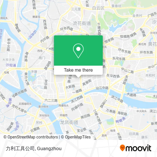 力利工具公司 map
