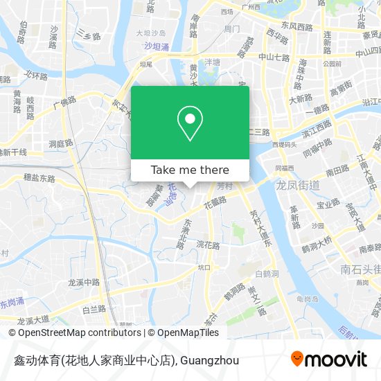 鑫动体育(花地人家商业中心店) map