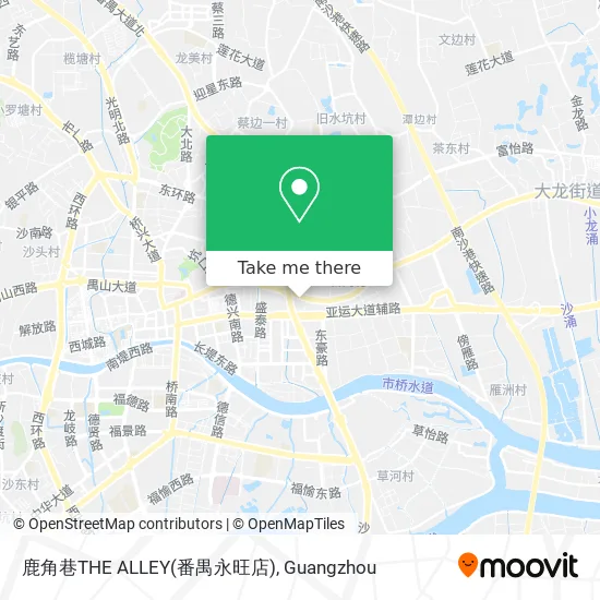 鹿角巷THE ALLEY(番禺永旺店) map
