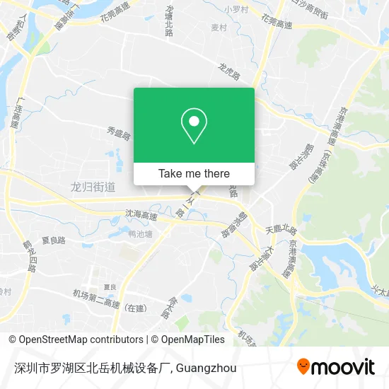 深圳市罗湖区北岳机械设备厂 map