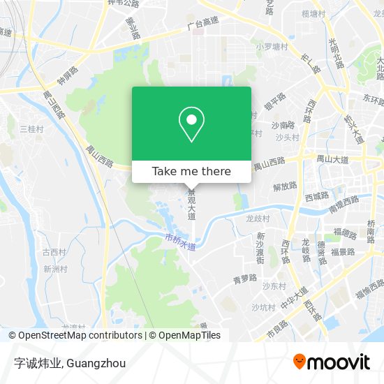 字诚炜业 map