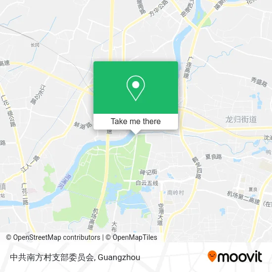 中共南方村支部委员会 map