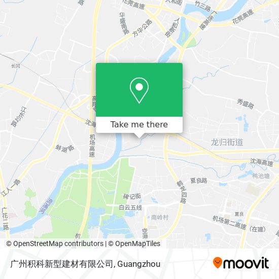 广州积科新型建材有限公司 map