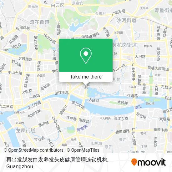 再出发脱发白发养发头皮健康管理连锁机构 map