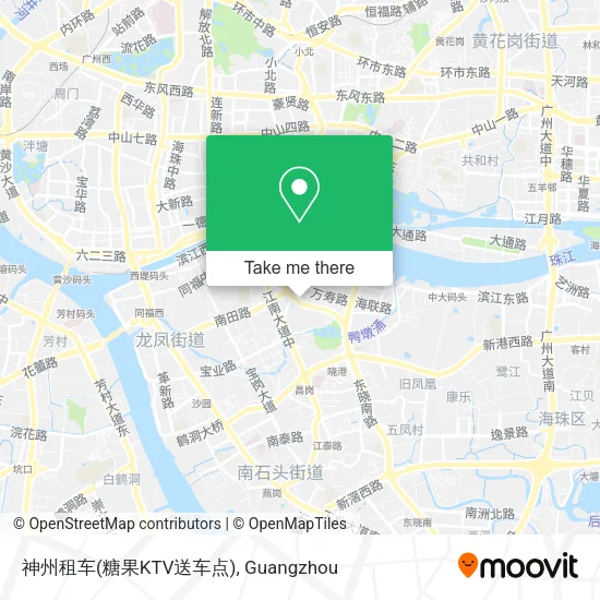 神州租车(糖果KTV送车点) map