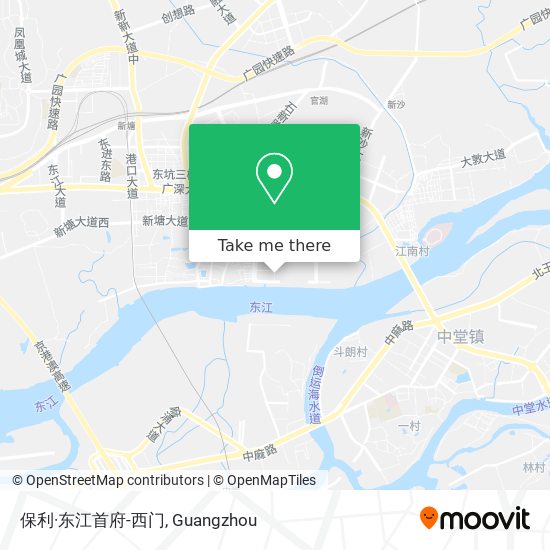 保利·东江首府-西门 map