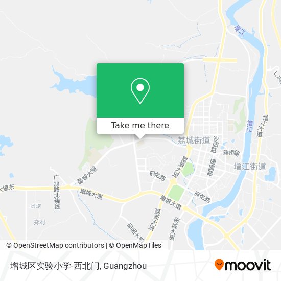 增城区实验小学-西北门 map