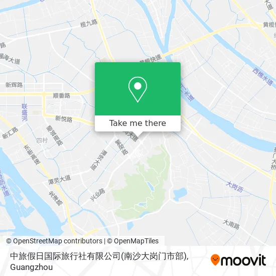 中旅假日国际旅行社有限公司(南沙大岗门市部) map