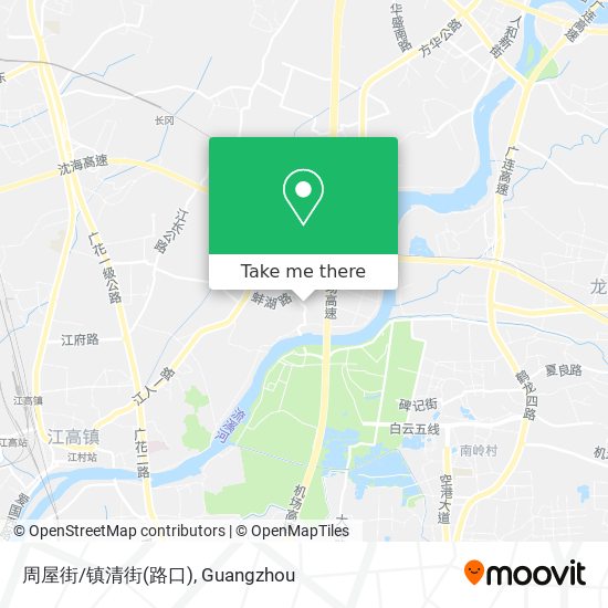 周屋街/镇清街(路口) map