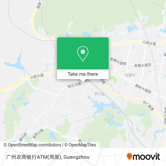 广州农商银行ATM(周屋) map