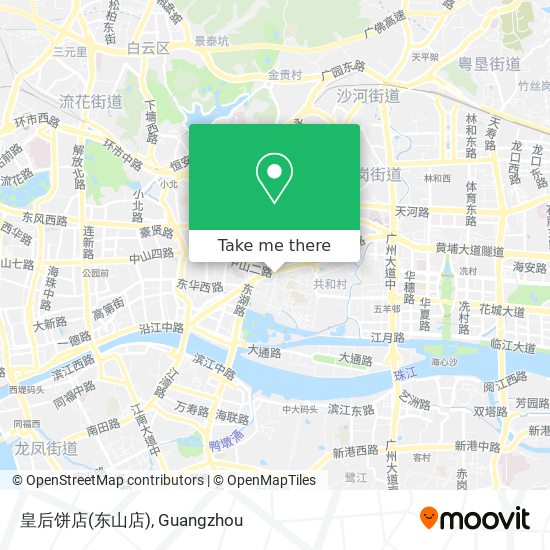 皇后饼店(东山店) map