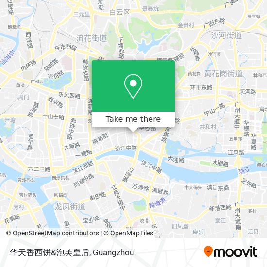 华天香西饼&泡芙皇后 map