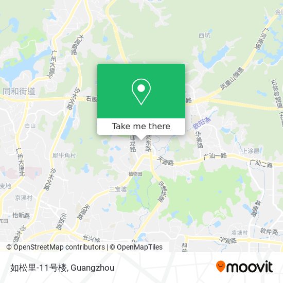 如松里-11号楼 map