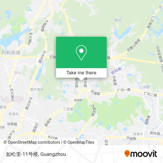 如松里-11号楼 map