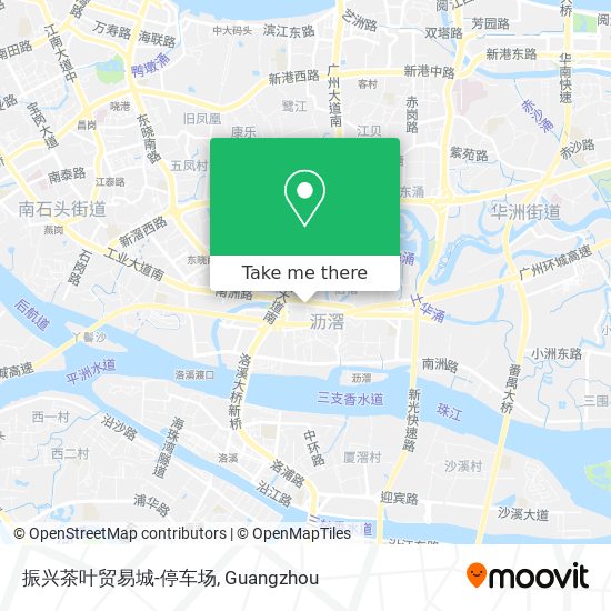 振兴茶叶贸易城-停车场 map