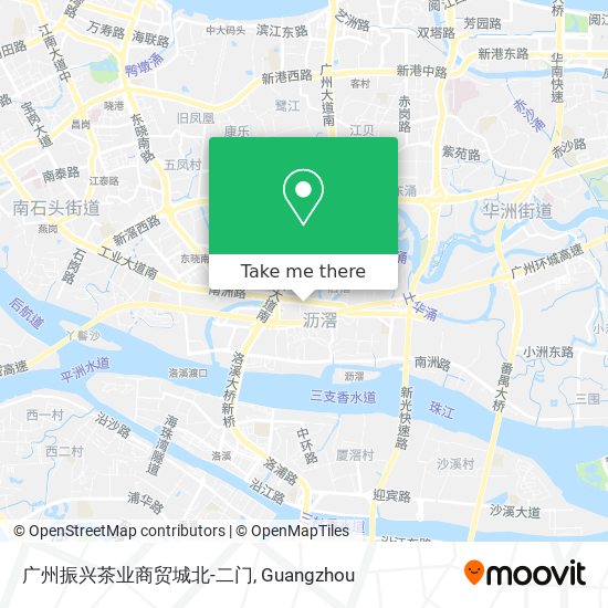 广州振兴茶业商贸城北-二门 map