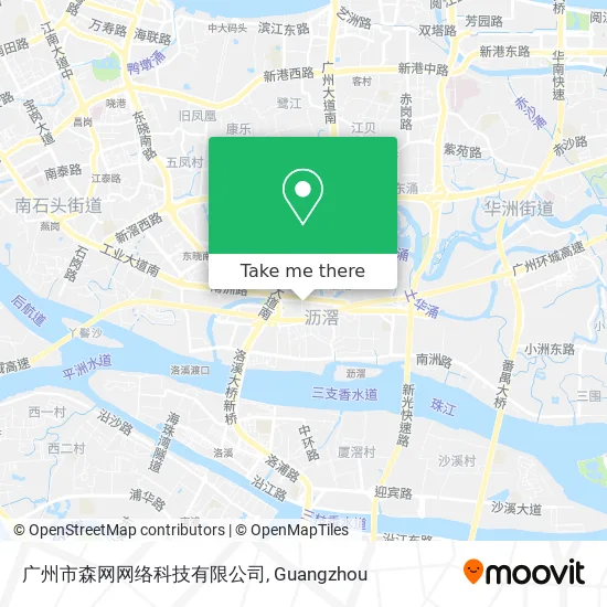 广州市森网网络科技有限公司 map