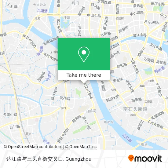达江路与三凤直街交叉口 map