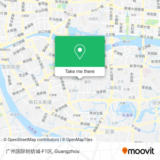 广州国际轻纺城-F1区 map