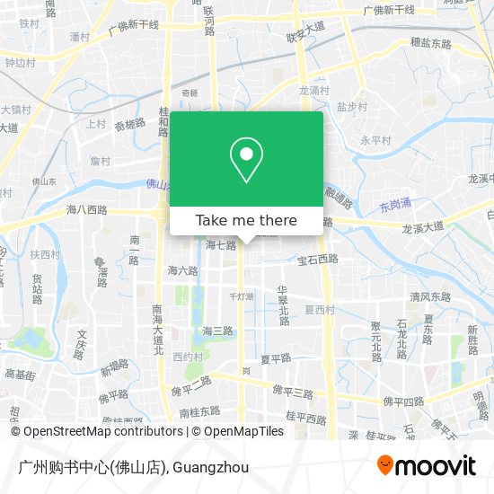 广州购书中心(佛山店) map