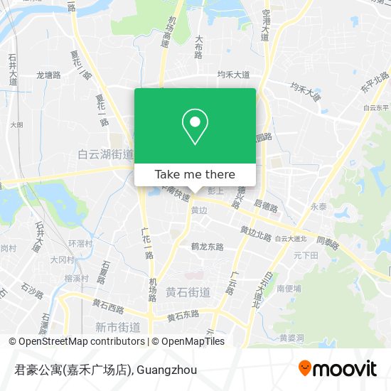 君豪公寓(嘉禾广场店) map
