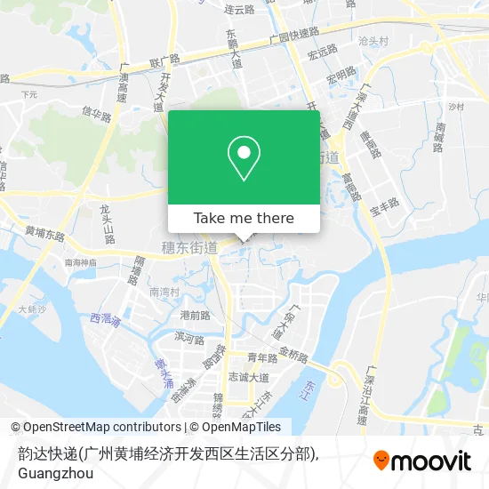 韵达快递(广州黄埔经济开发西区生活区分部) map