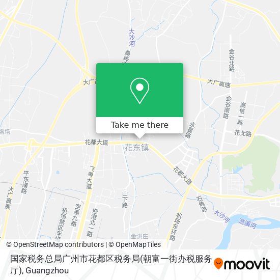 国家税务总局广州市花都区税务局(朝富一街办税服务厅) map