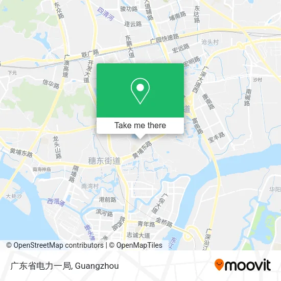 广东省电力一局 map