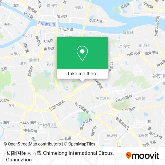 长隆国际大马戏 Chimelong International Circus map
