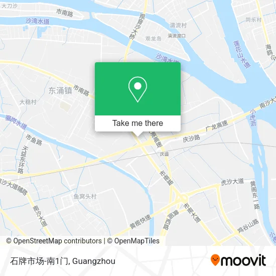 石牌市场-南1门 map