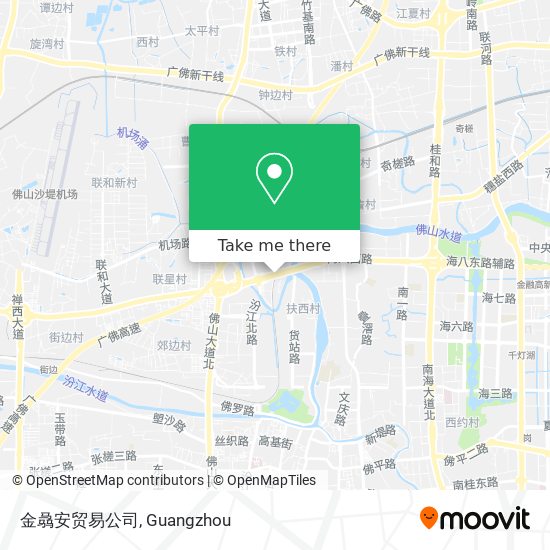 金骉安贸易公司 map