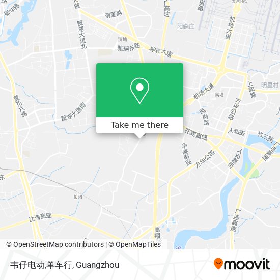 韦仔电动,单车行 map