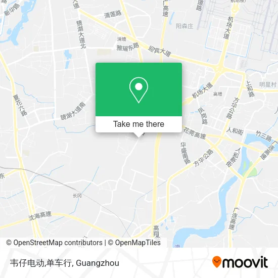 韦仔电动,单车行 map