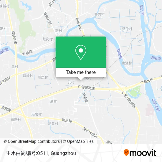 里水白岗编号:0511 map