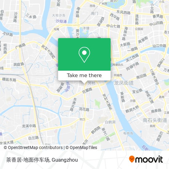 茶香居-地面停车场 map