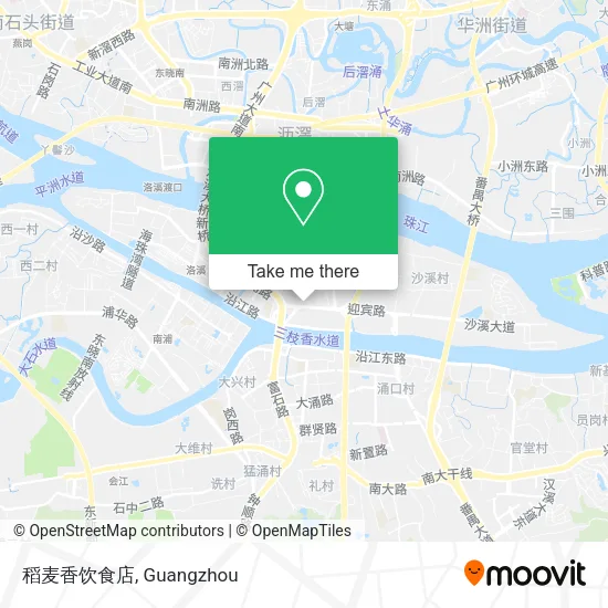 稻麦香饮食店 map