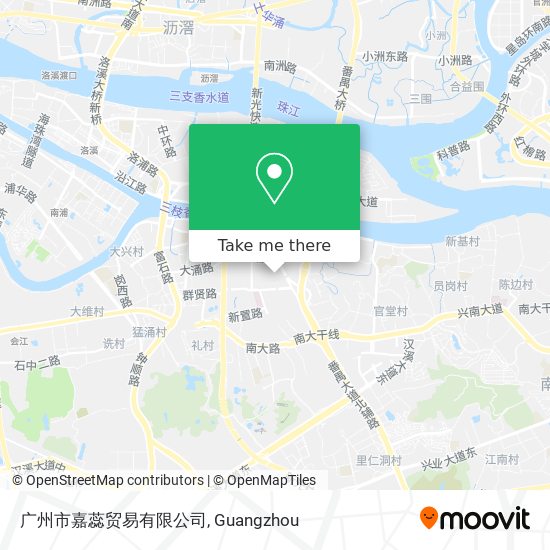 广州市嘉蕊贸易有限公司 map