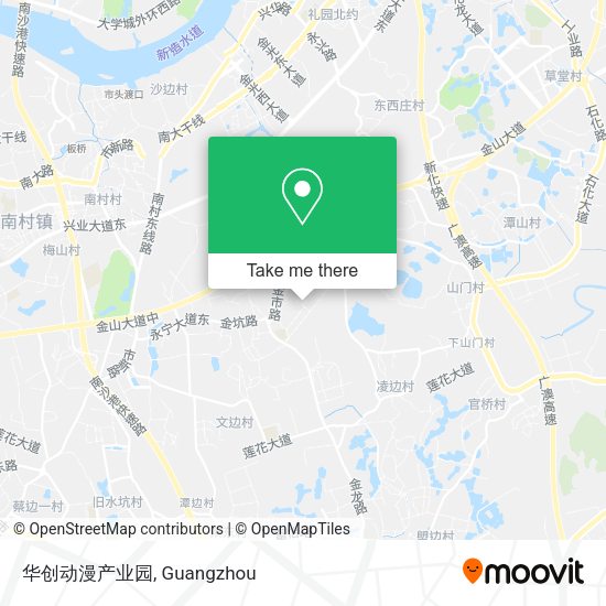 华创动漫产业园 map