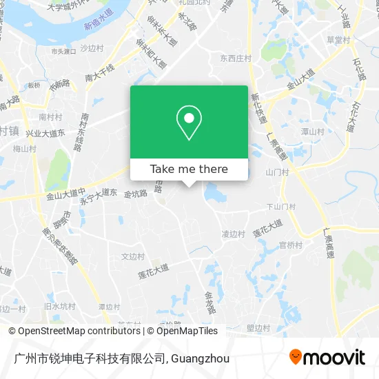 广州市锐坤电子科技有限公司 map