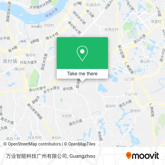 万业智能科技广州有限公司 map