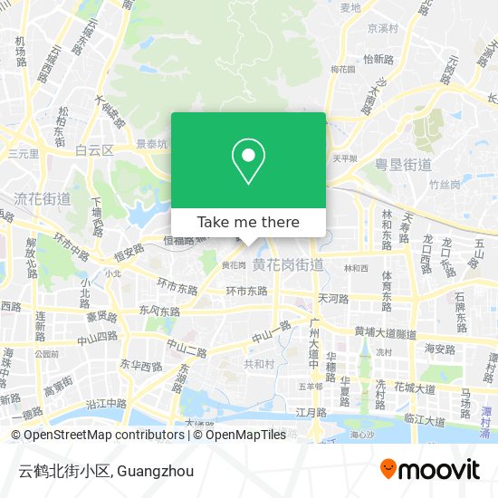 云鹤北街小区 map