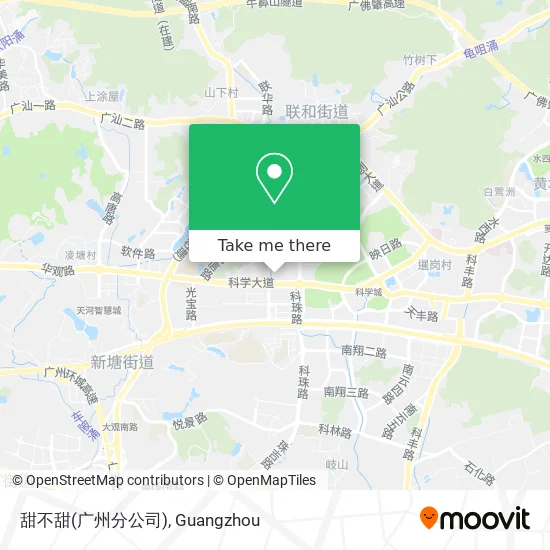 甜不甜(广州分公司) map