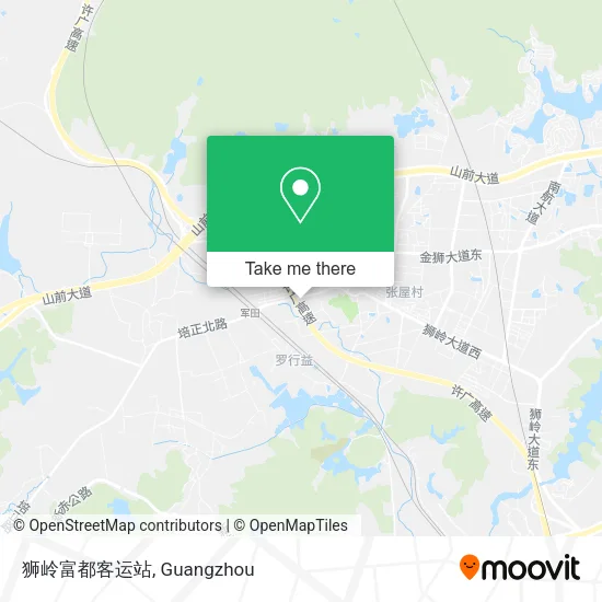 狮岭富都客运站 map